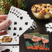 Charles Frohman's productie, The Circus Girl 3 Pokerkaarten (Insitu)