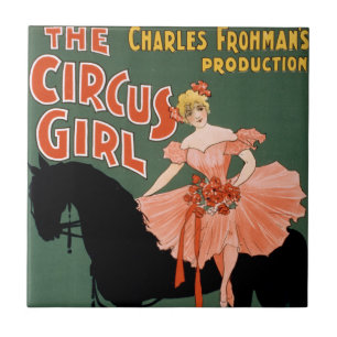 Charles Frohman's productie, The Circus Girl 3 Tegeltje