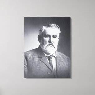 Charles Goodnight (foto op foto) Canvas Afdruk