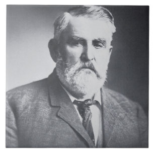 Charles Goodnight (foto op foto) Tegeltje