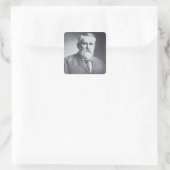 Charles Goodnight (foto op foto) Vierkante Sticker (Tas)