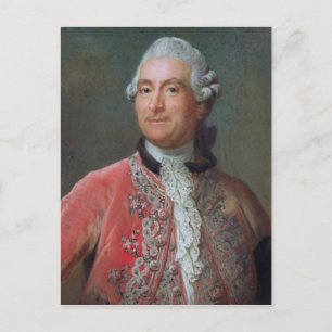 Charles Gravier Count of Vergennes, 1771-74 Briefkaart