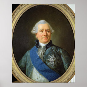 Charles Gravier Count van Vergennes Poster