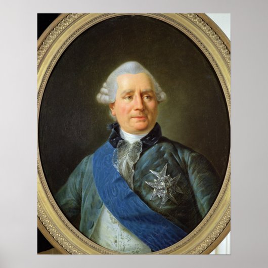 Charles Gravier Count van Vergennes Poster (Voorkant)