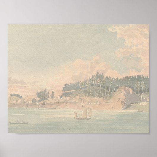 Charles Hamilton Smith - Friendly Cove Poster (Voorkant)