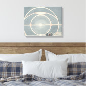 Charles Hamilton Smith - Halo met Three Parhelia Canvas Afdruk (Insitu (Slaapkamer))