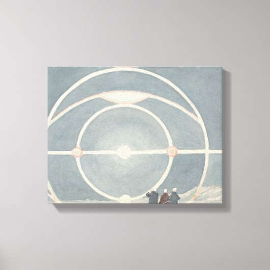 Charles Hamilton Smith - Halo met Three Parhelia Canvas Afdruk (Voorkant)