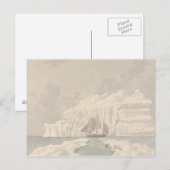 Charles Hamilton Smith. - Iceberg in de baai van B Briefkaart (Voorkant / Achterkant)