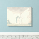 Charles Hamilton Smith - Remarkable Iceberg Canvas Afdruk (Insitu (Houten vloer))