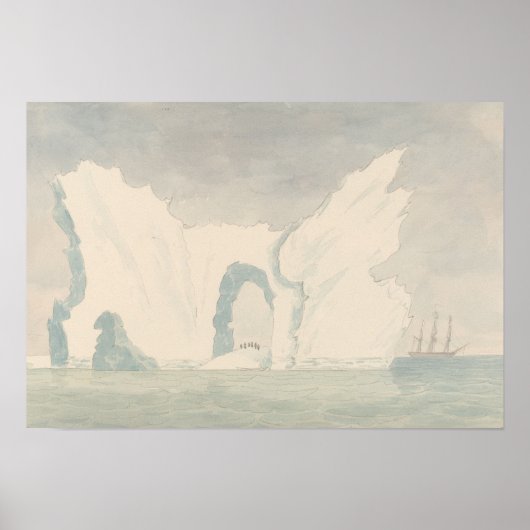 Charles Hamilton Smith - Remarkable Iceberg Poster (Voorkant)