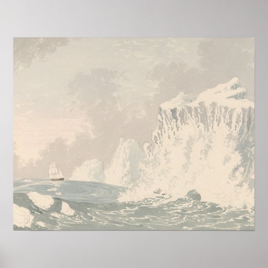 Charles Hamilton Smith - Situatie van H.M.S. Hecla Poster (Voorkant)