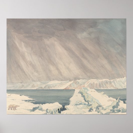 Charles Hamilton Smith - Spitsbergen, Lager Poster (Voorkant)