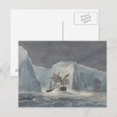 Charles Hamilton Smith - The Erebus Passing Briefkaart (Voorkant / Achterkant)
