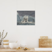 Charles Hamilton Smith - The Erebus Passing Poster (Keuken)