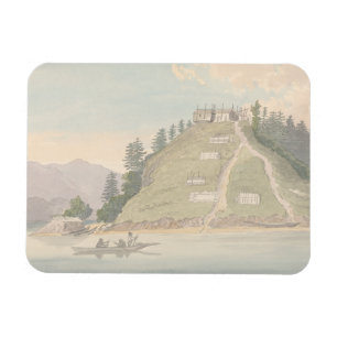 Charles Hamilton Smith - Village of Friendly India Magneet