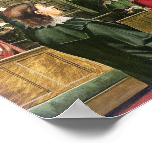 Charles I in het Lagerhuis Poster (Hoek)