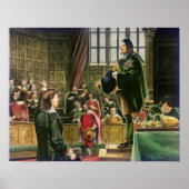 Charles I in het Lagerhuis Poster (Voorkant)