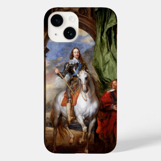 Charles I op Horseback van Van Dyck Case-Mate iPhone Case (Achterkant)