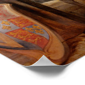 Charles I op Horseback van Van Dyck Poster (Hoek)