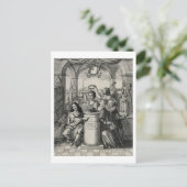 Charles II (1630-85) als Patron van de Royal Socie Briefkaart (Staand voorkant)