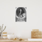 Charles II (1630-85) King of Great Britain and Ire Poster (Keuken)