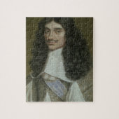 Charles II (1630-85) Legpuzzel (Verticaal)