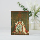 CHARLES II CORONATION ROBES BRIEFKAART (Staand voorkant)