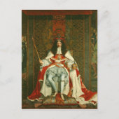CHARLES II CORONATION ROBES BRIEFKAART (Voorkant)