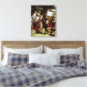 Charles II en Nell Gwynne Canvas Afdruk (Insitu (Slaapkamer))
