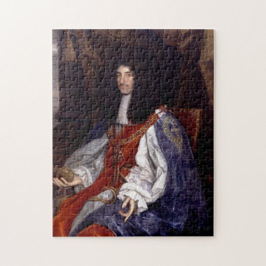 Charles II van Groot-Brittannië en Ierland Legpuzzel (Verticaal)