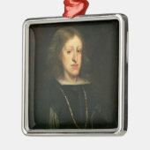 Charles II van Spanje Metalen Ornament (Links)