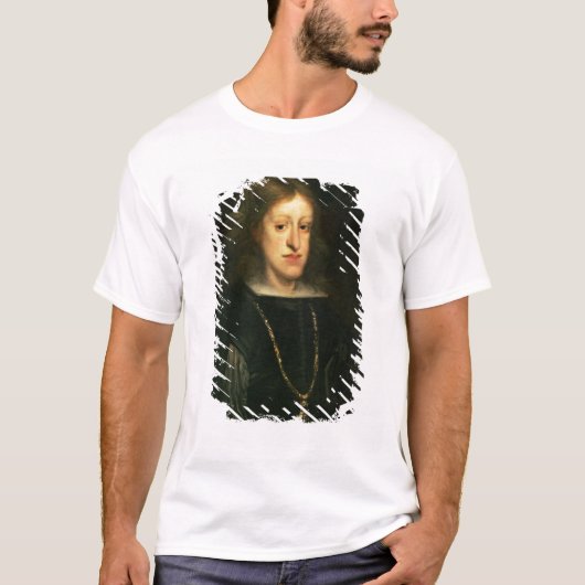 Charles II van Spanje T-shirt (Voorkant)