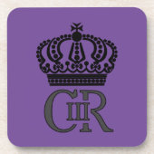 Charles III Cork ondersteunde Onderzetters (Voorkant)