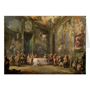 Charles III de Borbon, lunchen voor zijn