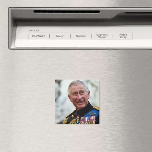 Charles III, King of England Magnet (Insitu (Vaatwasser))