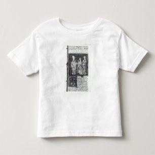 Charles III The Simple met zijn vrouw en zijn vrou Kinder Shirts