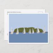 Charles Island Milford CT Briefkaart (Voorkant / Achterkant)