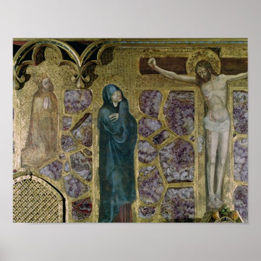 Charles IV in Prayer, Maagd en Christus van Poster (Voorkant)