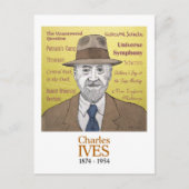Charles Ives Briefkaart (Voorkant)