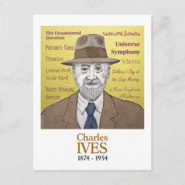 Charles Ives Briefkaart
