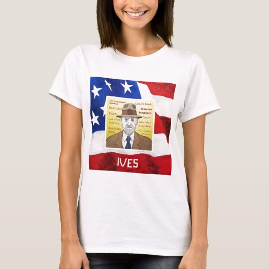 Charles Ives T-shirt (Voorkant)