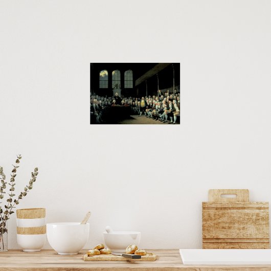 Charles James Fox over het debat Poster (Keuken)