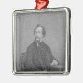 Charles John Huffam Dickens Metalen Ornament (Links)