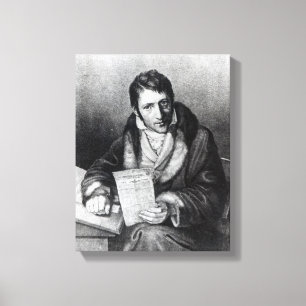 Charles-Joseph Panckouke holding Canvas Afdruk
