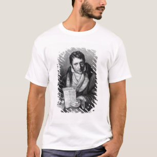 Charles-Joseph Panckouke holding T-shirt