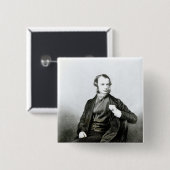Charles Kingsley Vierkante Button 5,1 Cm (Voorkant /achterkant)