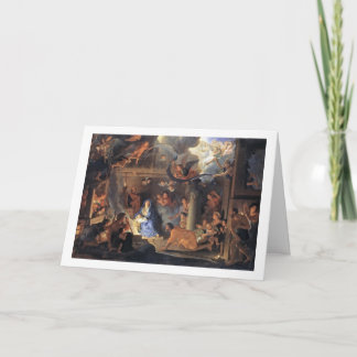 Charles le Brun KERSTSCÈNE Kaart