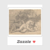 Charles Le Brun - Nacht Sticker (Vel)