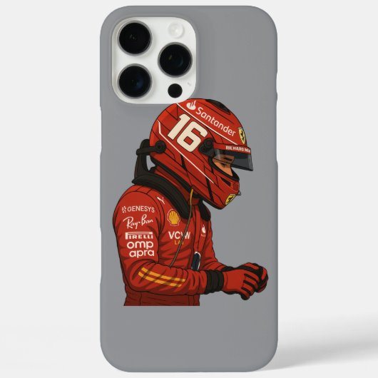 Charles Leclerc Case-Mate iPhone Case (Achterkant)
