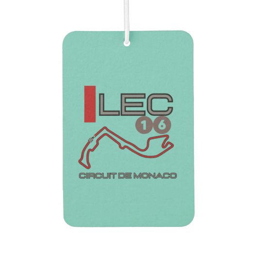 Charles Leclerc, Formule 1, Grand Prix van Monaco Luchtverfrisser (Voorkant)